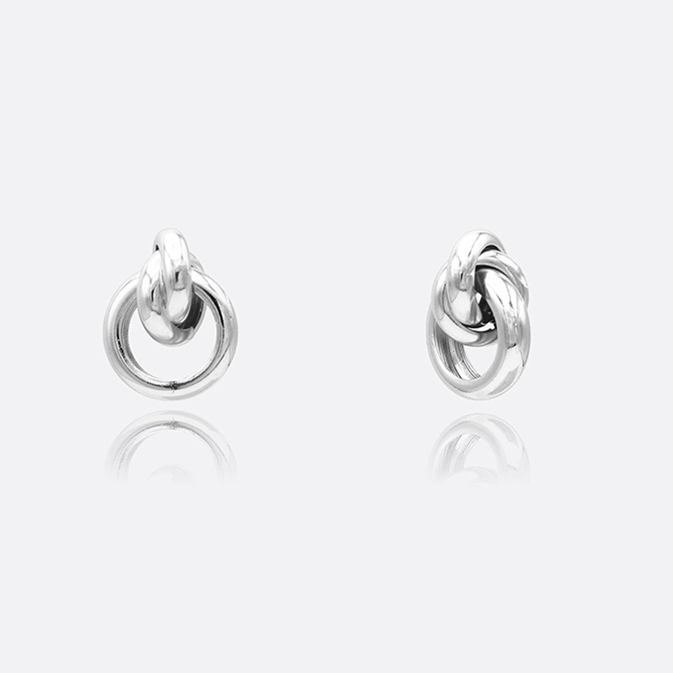 Mini Double Knot Earrings