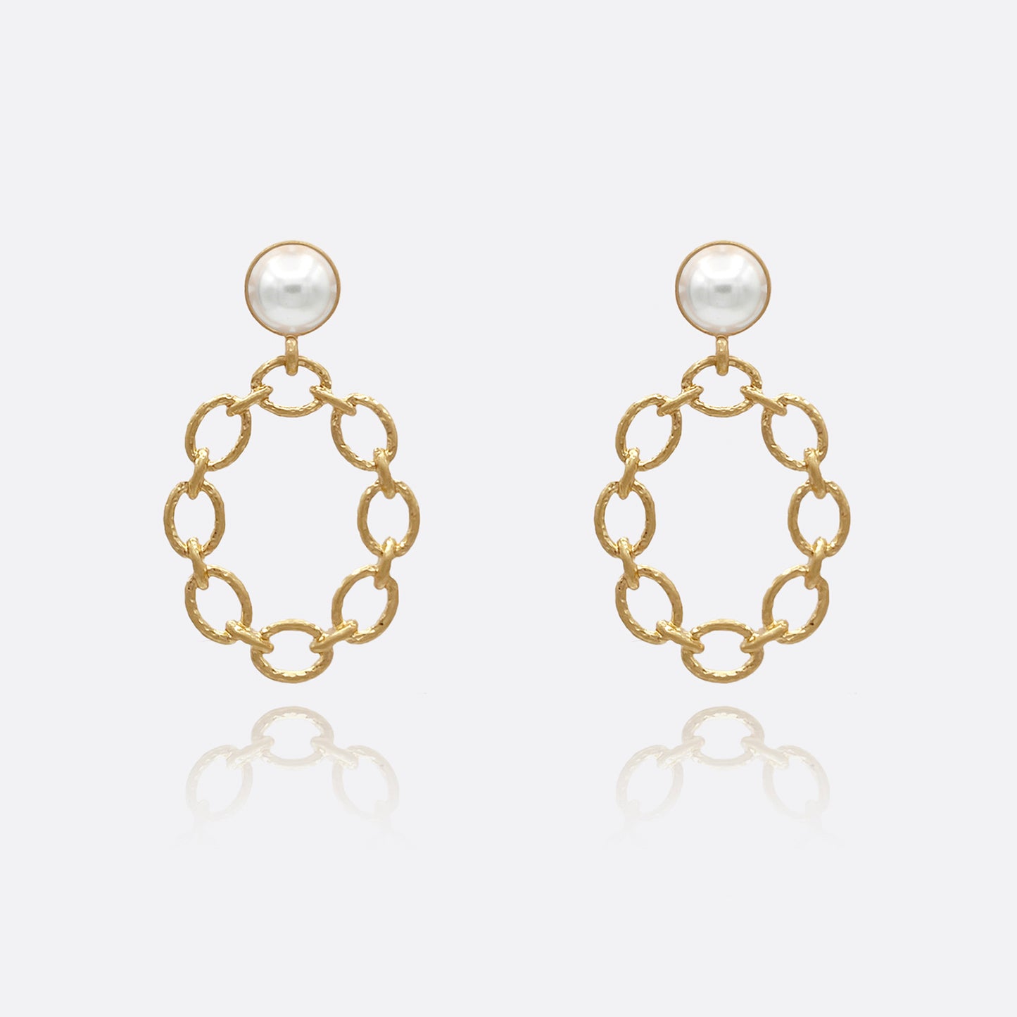 Cat's eye Stone Drop Earrings